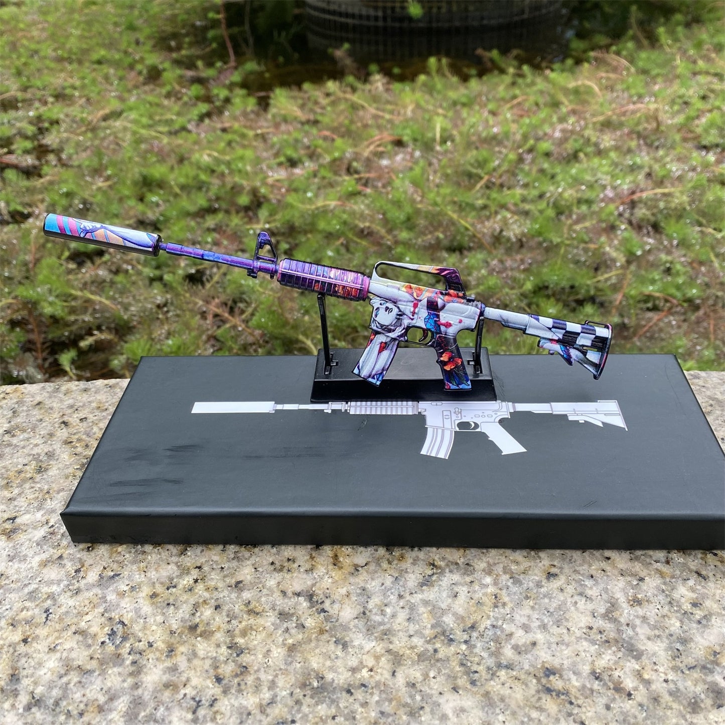 CSGO M4A1-S Vaporwave Metal Tiny Gun