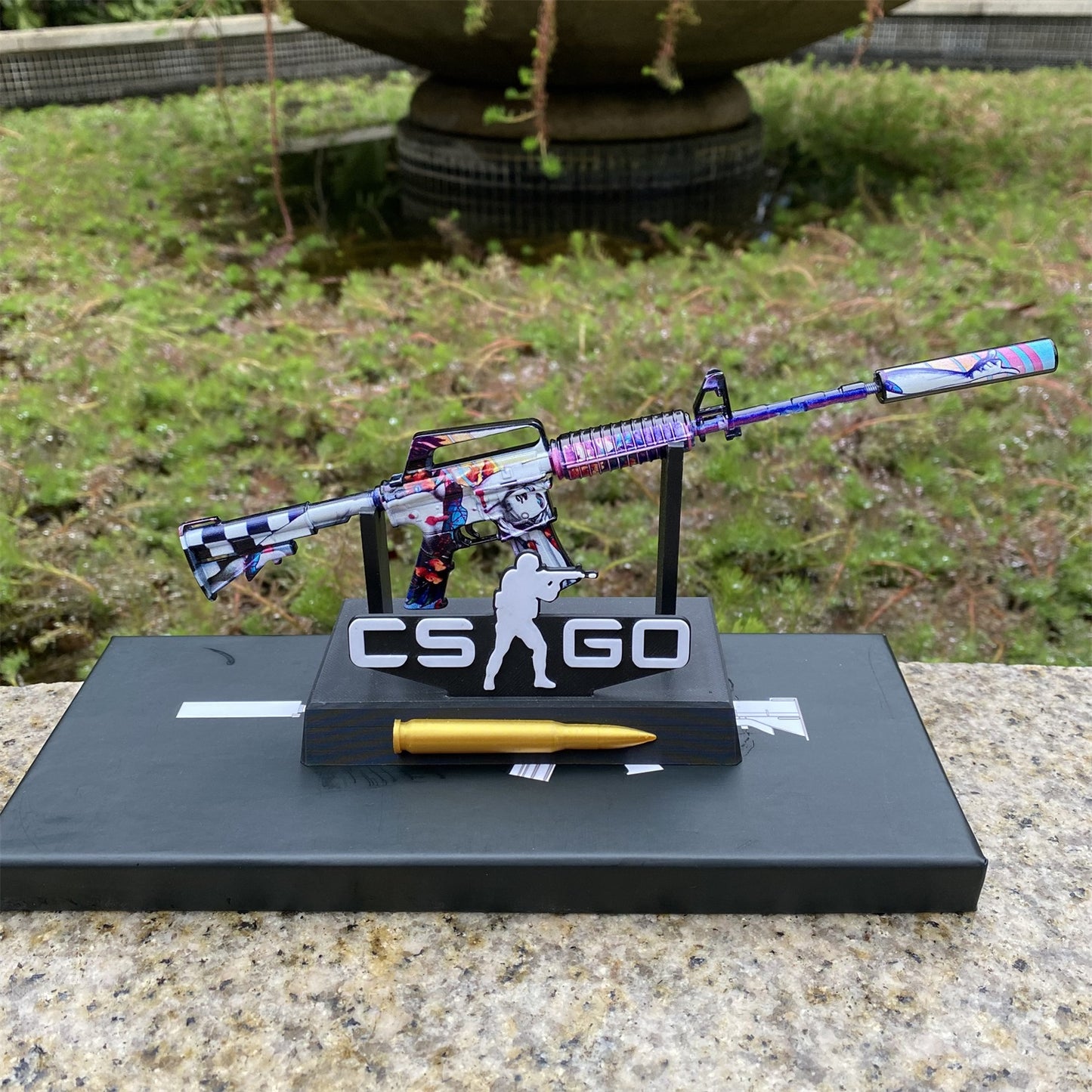 CSGO M4A1-S Vaporwave Metal Tiny Gun