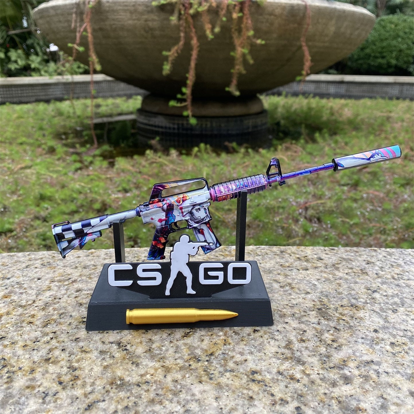 CSGO M4A1-S Vaporwave Metal Tiny Gun