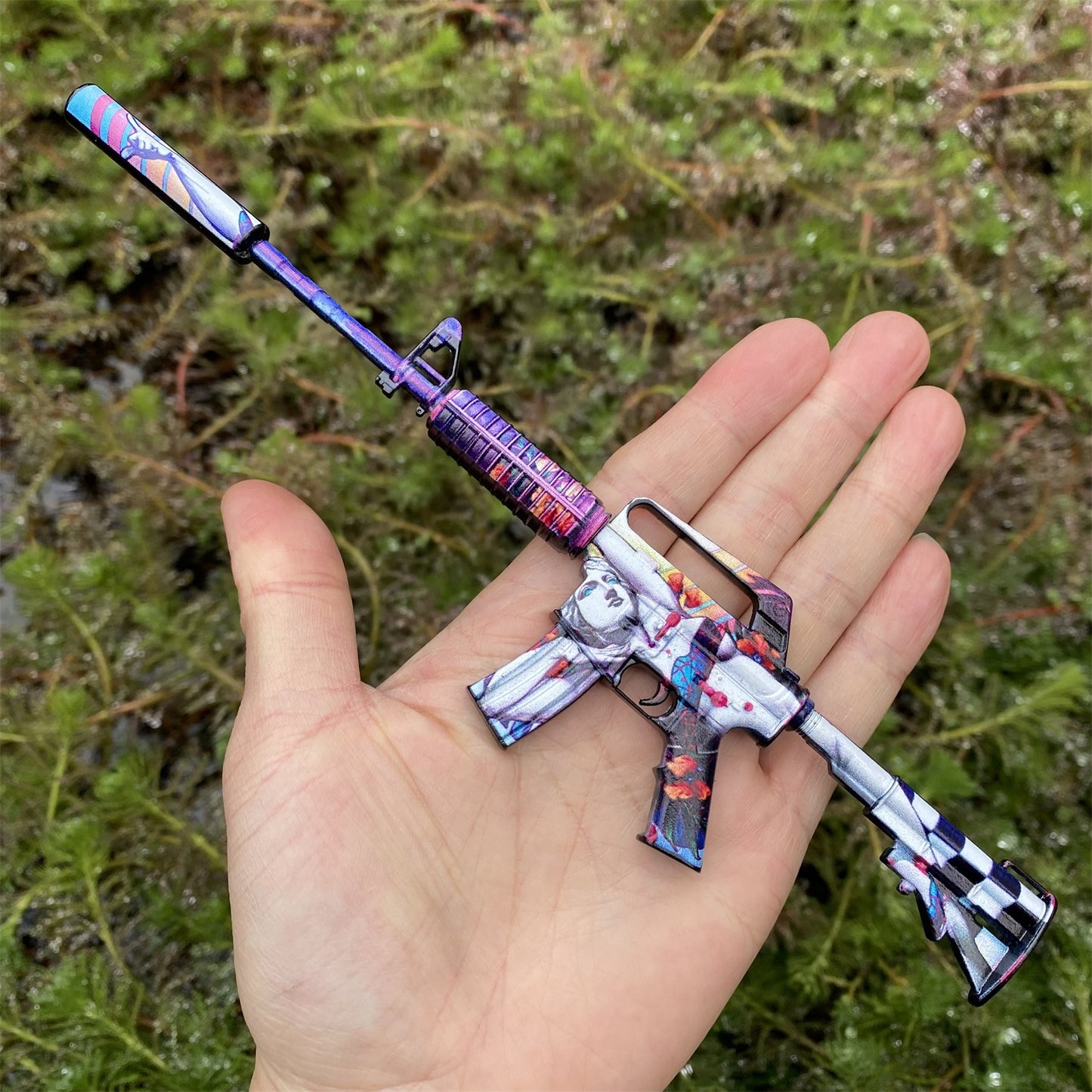 CSGO M4A1-S Vaporwave Metal Tiny Gun