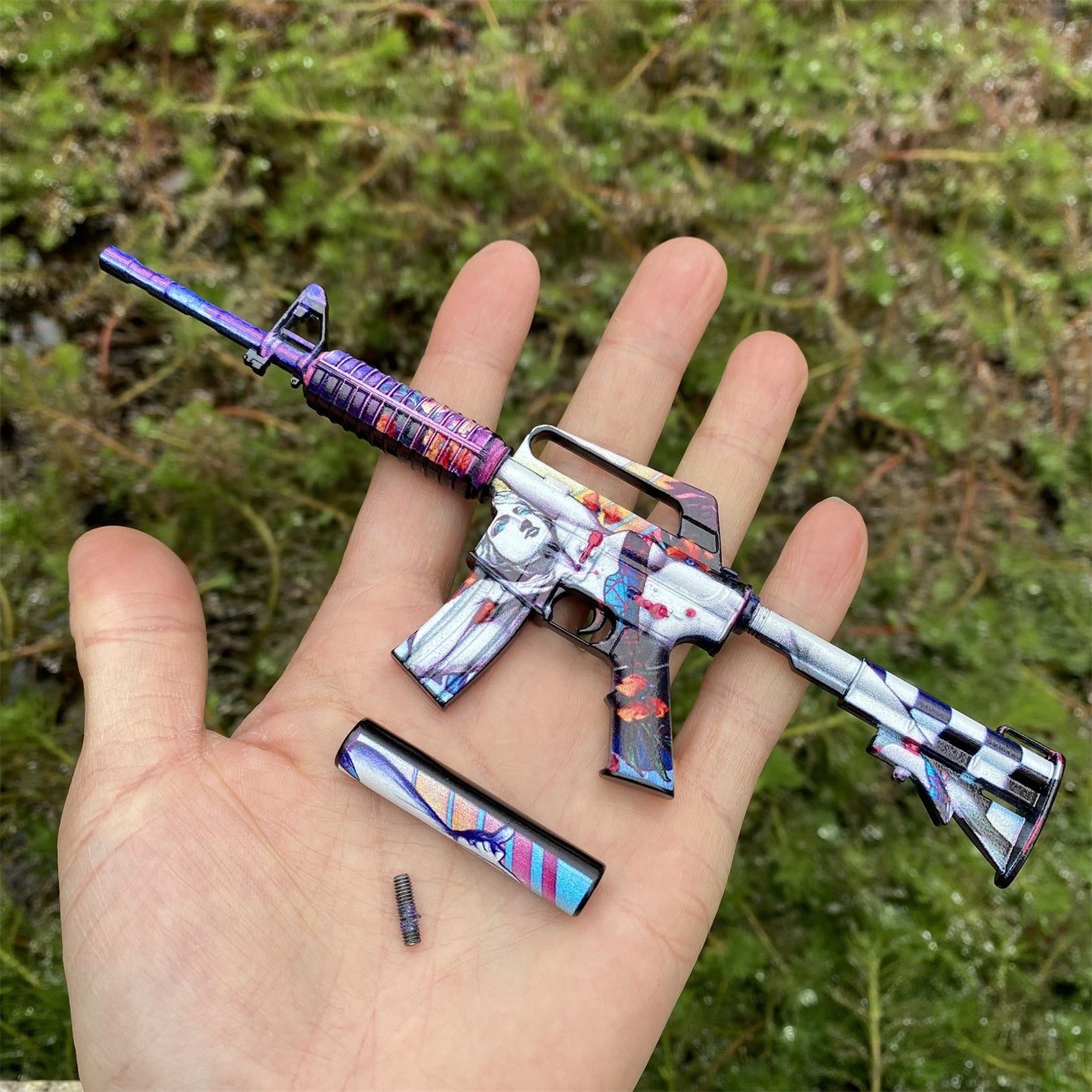 CSGO M4A1-S Vaporwave Metal Tiny Gun