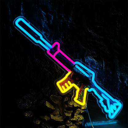 Customized CSGO Rare Skin M4A1-S Neon Light Wall Decor