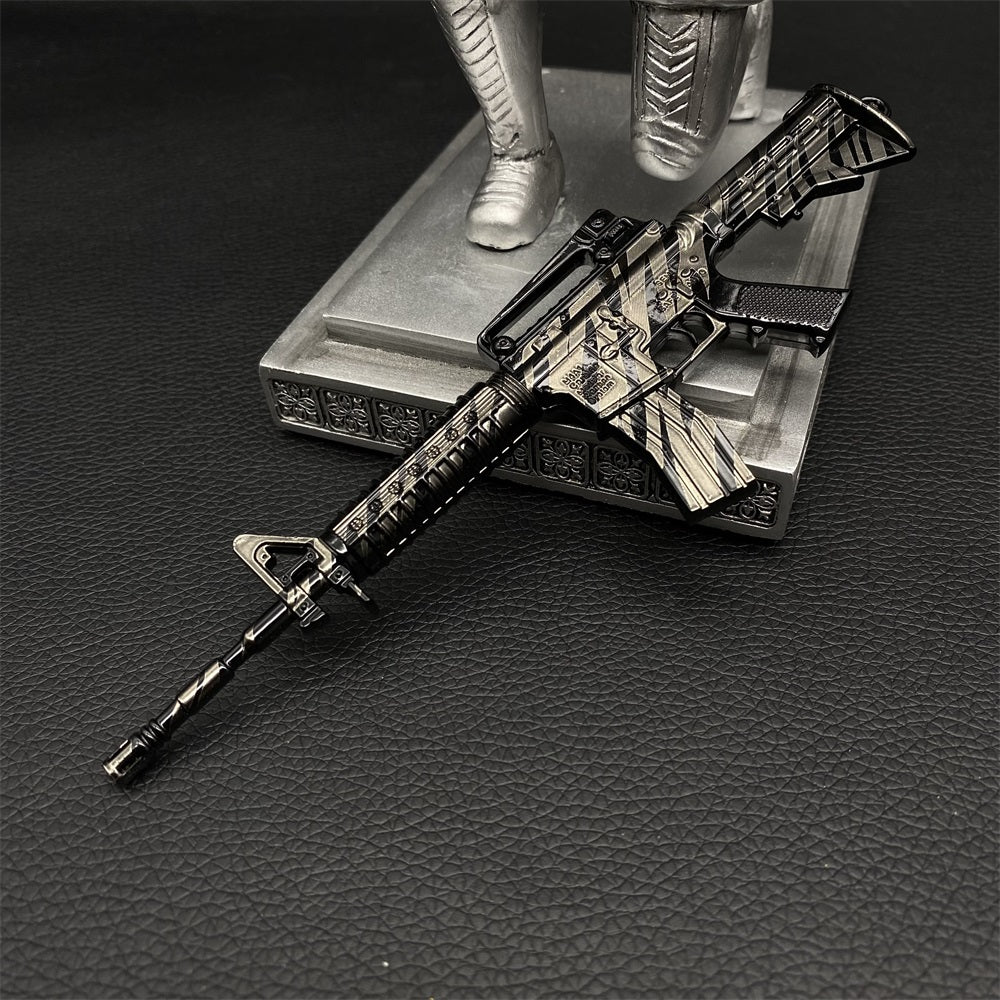 M4A1 Shadow Skin MIniature HK416 Model Metal Gun 16.5CM/6.5"