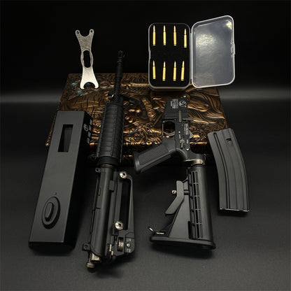 M4A1 1:2.05 Gun Replica Highly-Detailed M4A1 Miniature Alloy Model Gun 40CM/15.7''