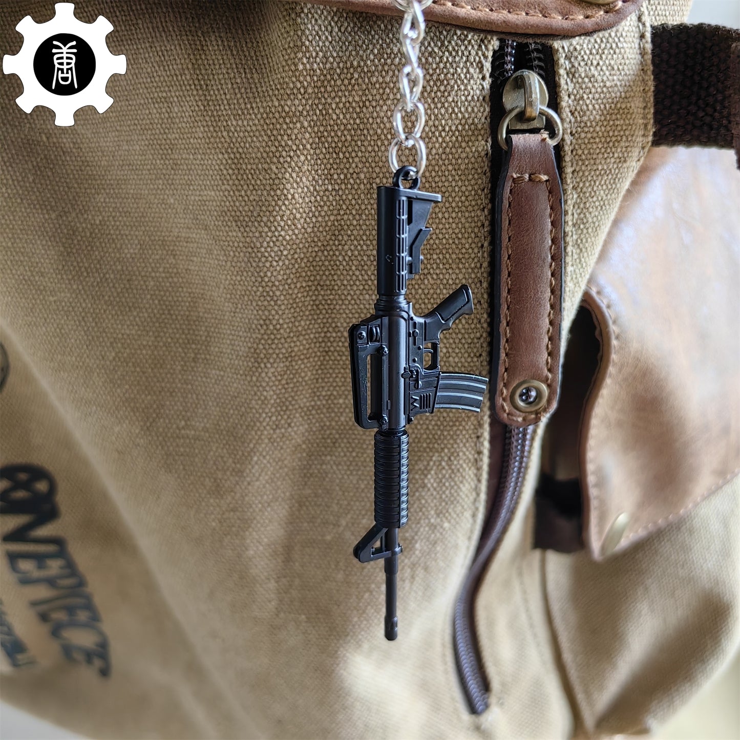 Assault Rifle Keychain Mini M4A1 Assault Rifle Metal Keychain – Leones Marvelous Items