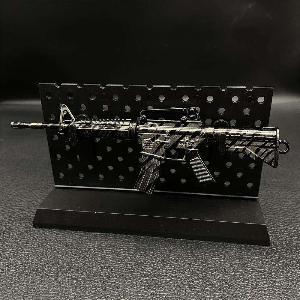 M4A1 Shadow Skin MIniature HK416 Model Metal Gun 16.5CM/6.5"