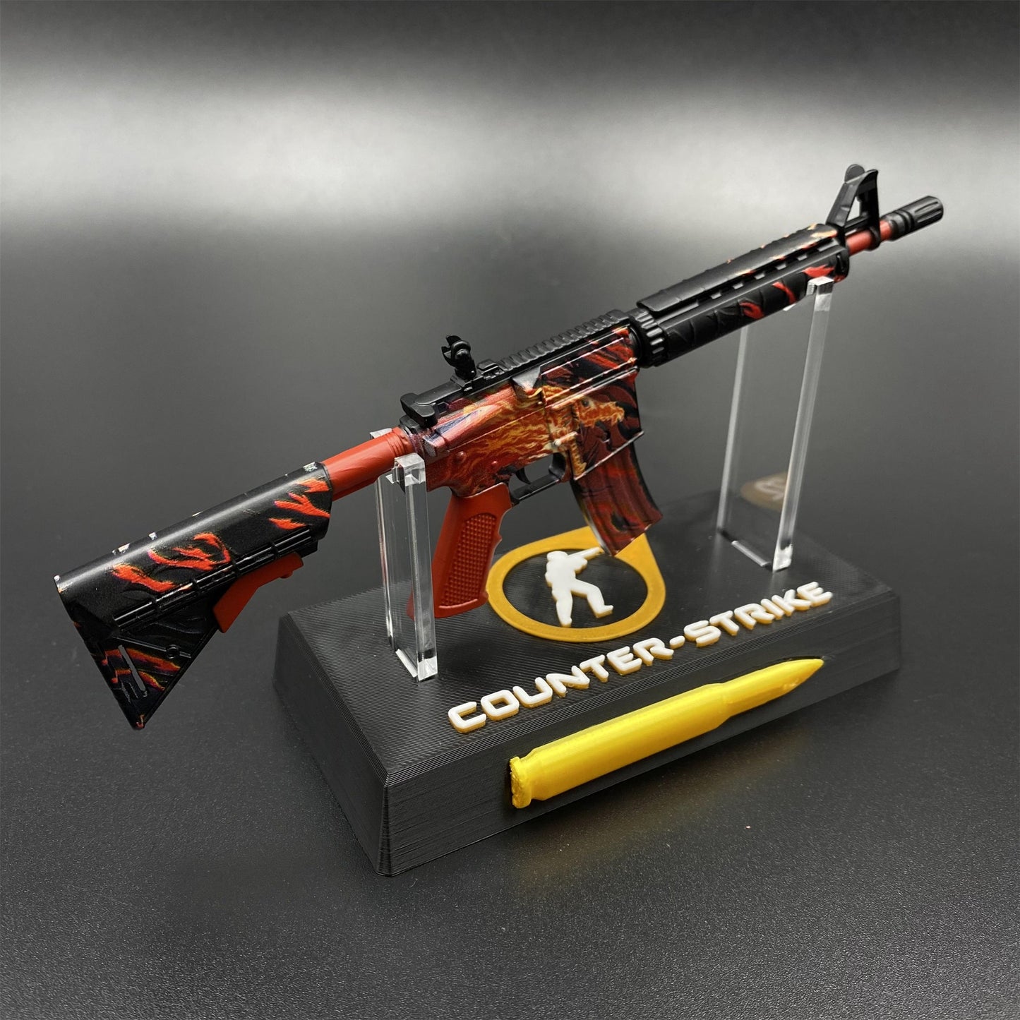 Metal Tiny CS M4A4 Howl Gun Miniature For Collection