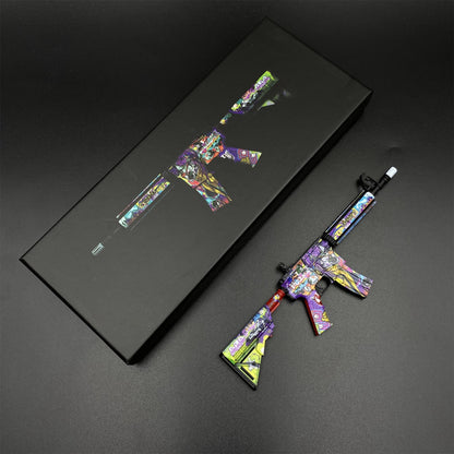 Metal Tiny CS M4A4 In Living Color Gun Miniature For Collection