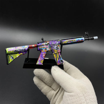 Hot Skin CS M4A4 Gun Miniature Collection