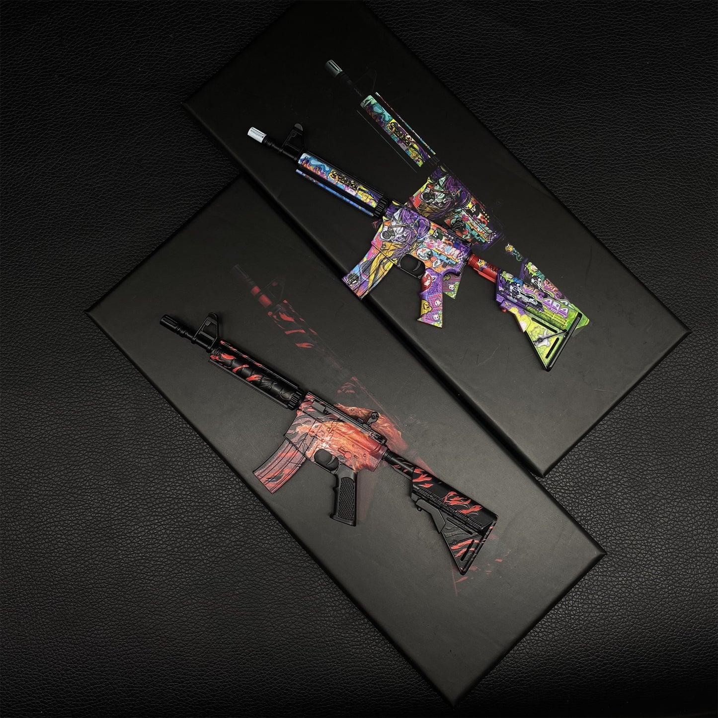 Most Popular Howl In Living Color Skin M4A4 Gun Miniature For Display