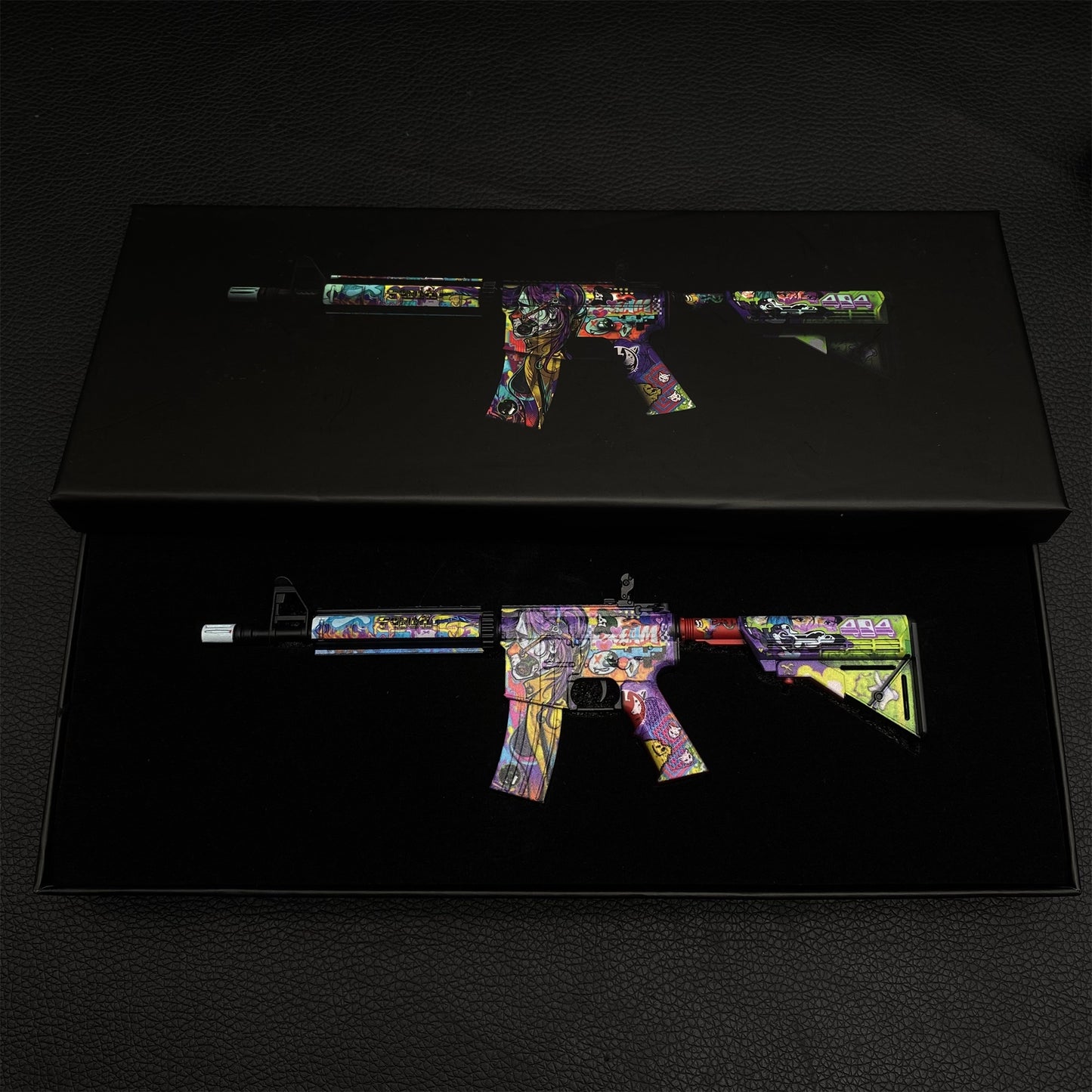 Most Popular Howl In Living Color Skin M4A4 Gun Miniature For Display