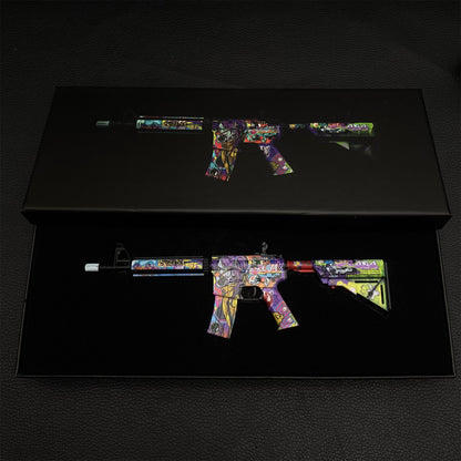 Most Popular Howl In Living Color Skin M4A4 Gun Miniature For Display