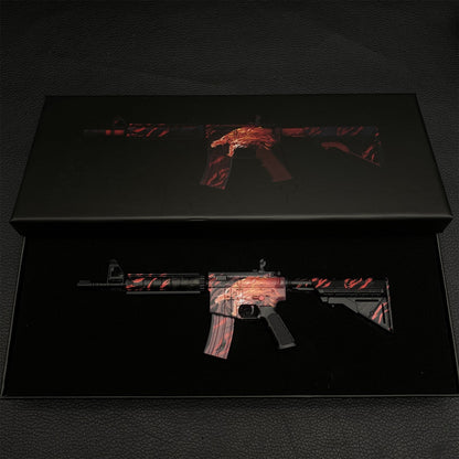 Most Popular Howl In Living Color Skin M4A4 Gun Miniature For Display