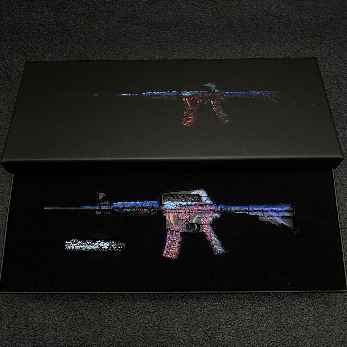 Top Rank Printstream Hyper Beast M4A1-S Gun Miniature For Collection