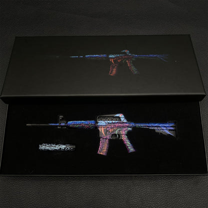 Top Rank Printstream Hyper Beast M4A1-S Gun Miniature For Collection