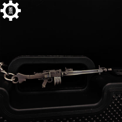 5 in 1 World Famous Machine Gun Keychain