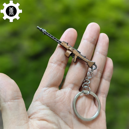 5 in 1 World Famous Machine Gun Keychain