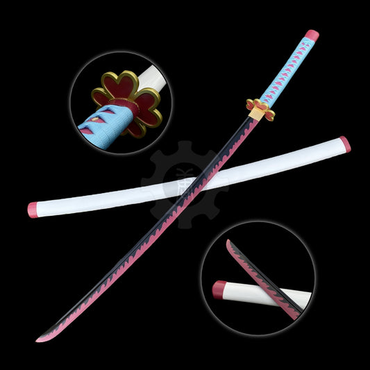 Mitsuri Nichirin Sword Katana 1045 Carbon Steel Version