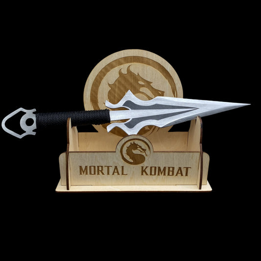 Hand-Forged Steel MK Scorpion Kunai Unboxing Knife