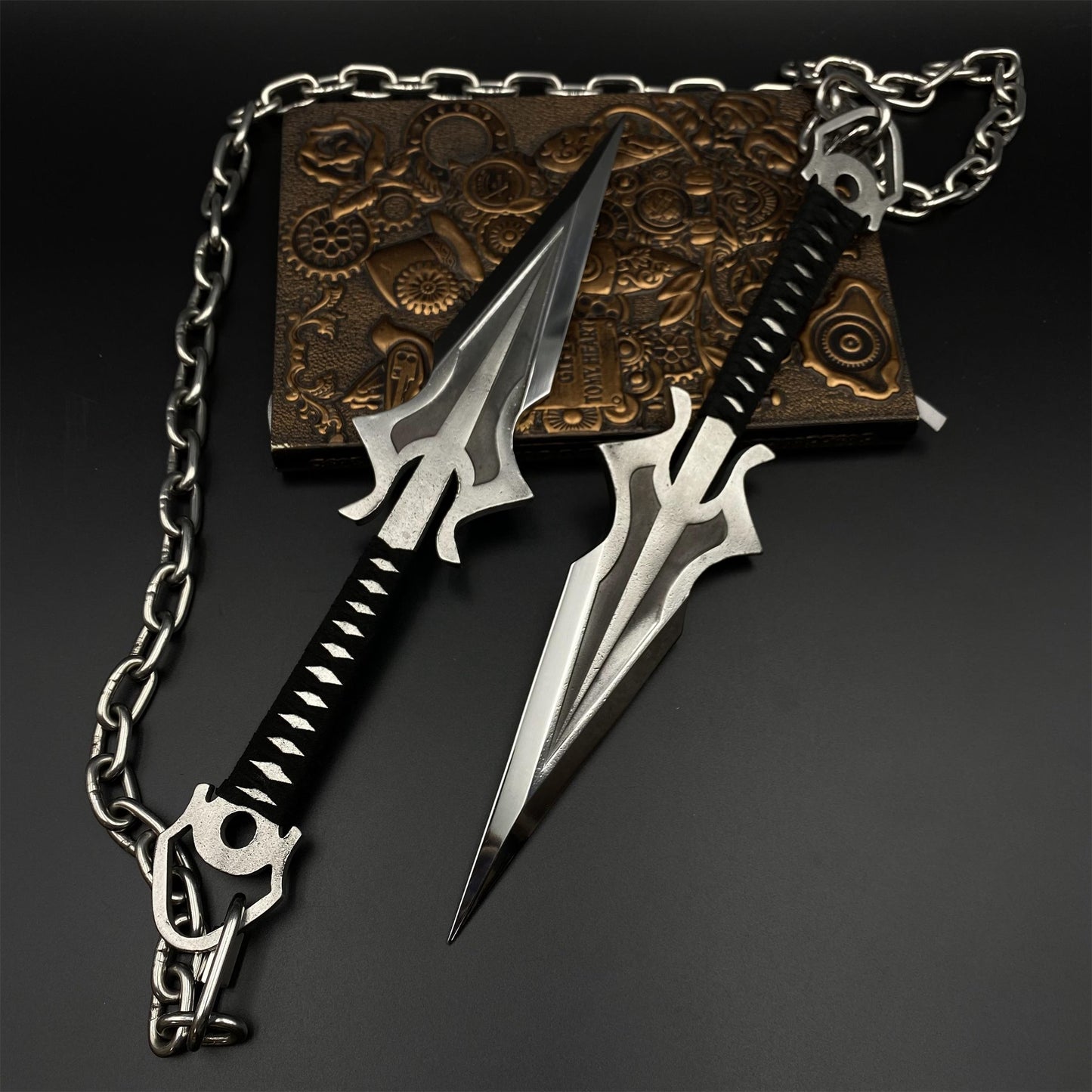 Hand-Forged MK Scorpion Kunai Prime Stainless Steel Scorpion Knife IRL