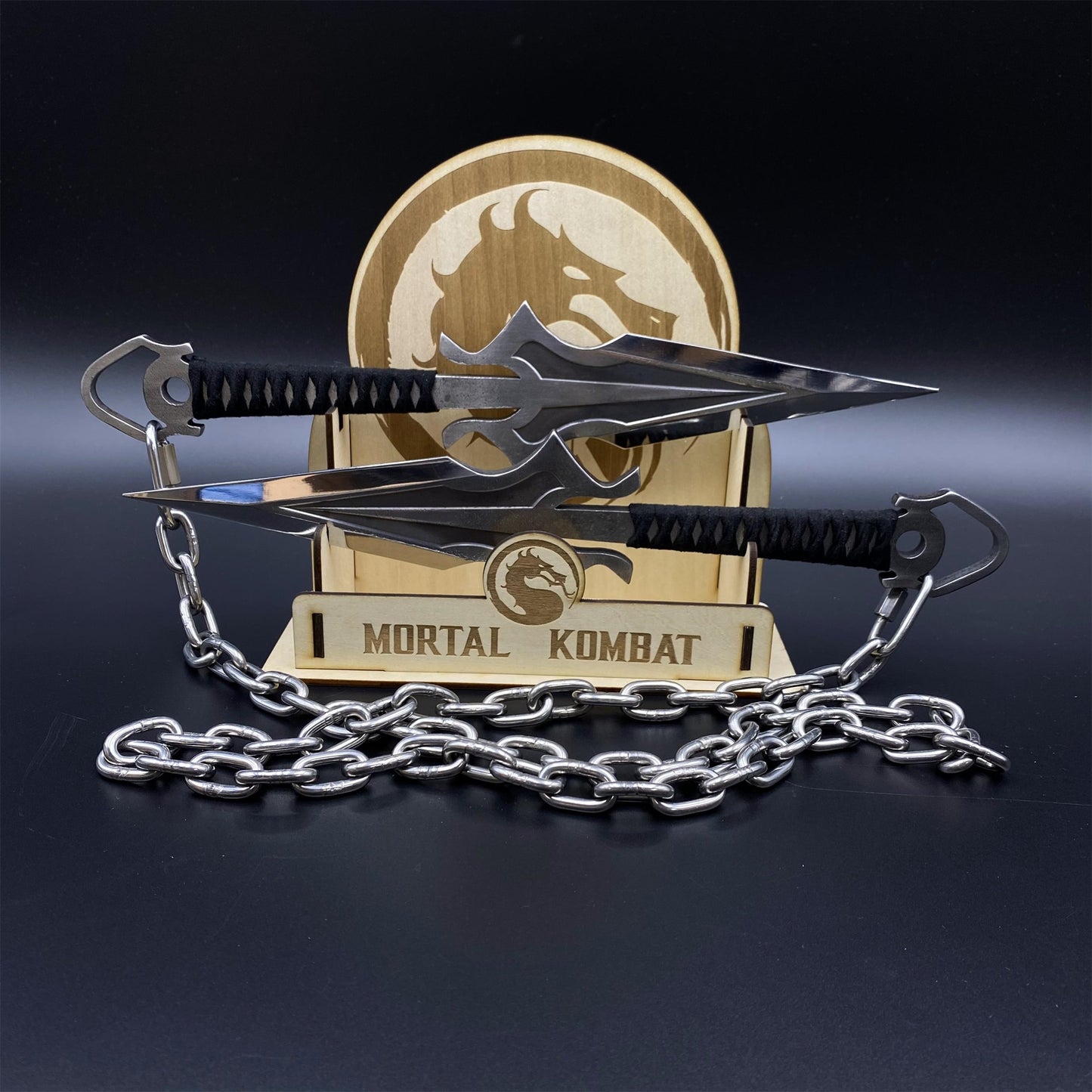 Hand-Forged MK Scorpion Kunai Prime Stainless Steel Scorpion Knife IRL
