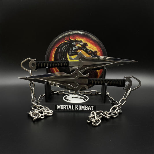Hand-Forged MK Scorpion Kunai Prime Stainless Steel Scorpion Knife IRL