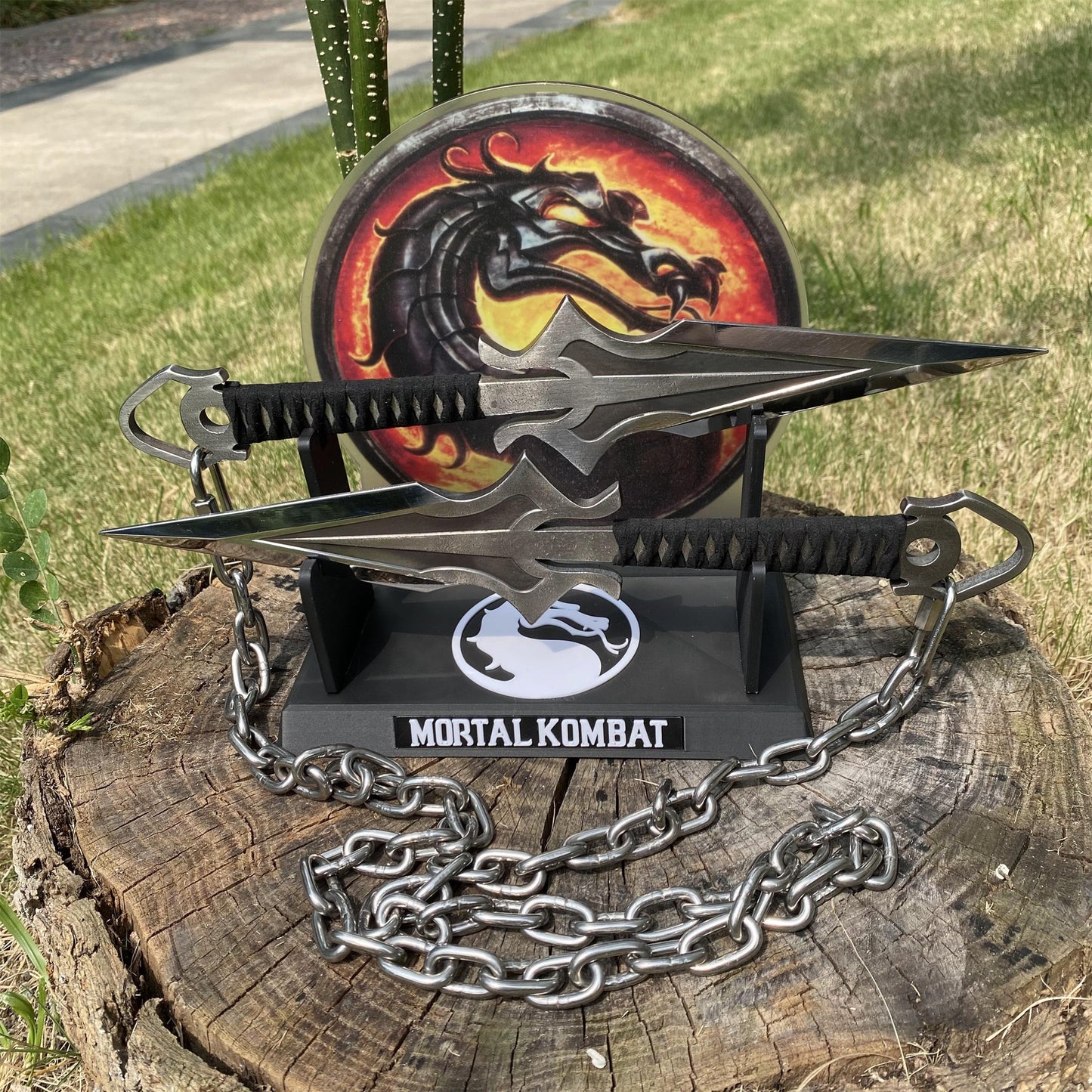 Hand-Forged MK Scorpion Kunai Prime Stainless Steel Scorpion Knife IRL