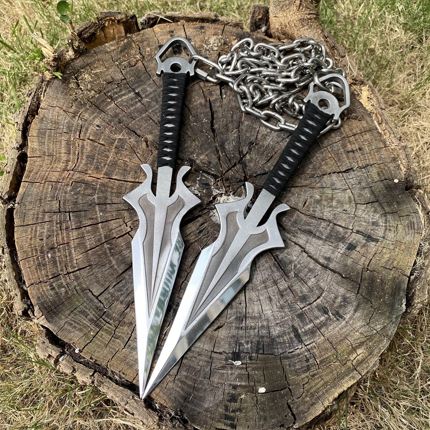 Hand-Forged MK Scorpion Kunai Prime Stainless Steel Scorpion Knife IRL