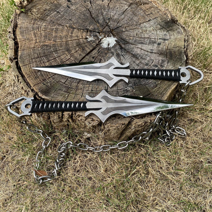 Hand-Forged MK Scorpion Kunai Prime Stainless Steel Scorpion Knife IRL