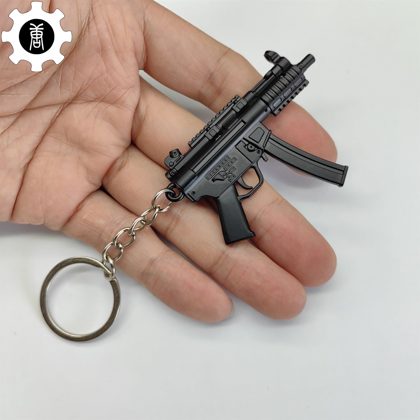 Mp5 Keychain Metal MP5K Mini Submachine Gun Model Keychain – Leones Marvelous Items