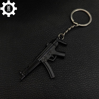 10 in 1 World Famous Submachine Gun SMG Keychain