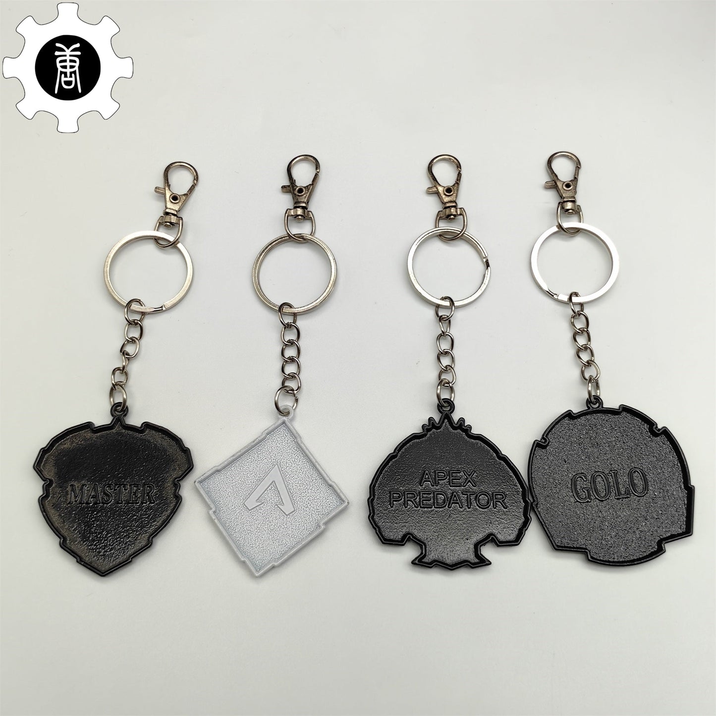 Metal Champion Medal Keychain Pendant