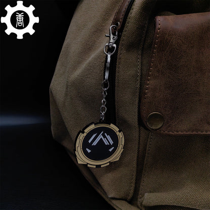 Metal Champion Medal Keychain Pendant