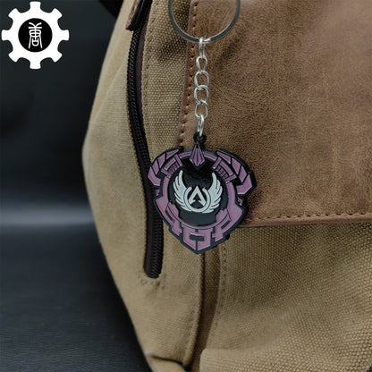 Metal Champion Medal Keychain Pendant