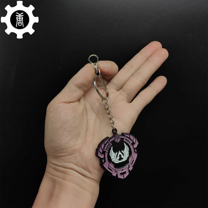 Metal Champion Medal Keychain Pendant