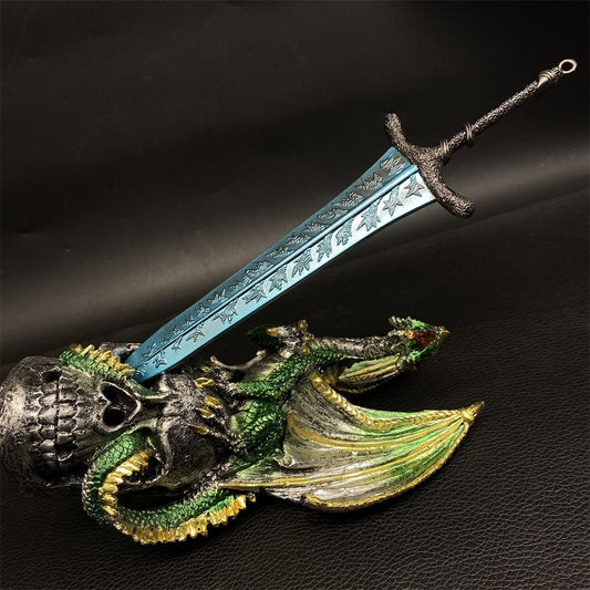 Metal Dark Moonlight Greatsword Miniature 7.8 Inch USA Stock