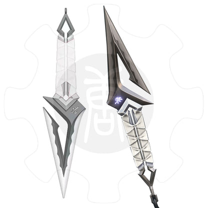 Metal Kuronami no Yaiba Life Size Kuronami Kunai Replica - Dull Blade Collectibles
