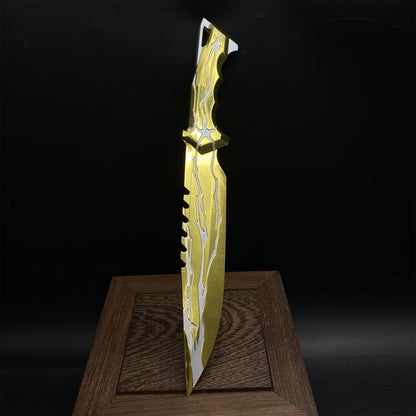 Smite Knife Metal Melee Weapon Game Props