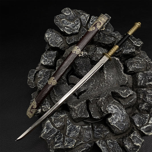 Chinese Miao Dao Anti Japanese Pirate Weapon 11.4'' Metal Replica