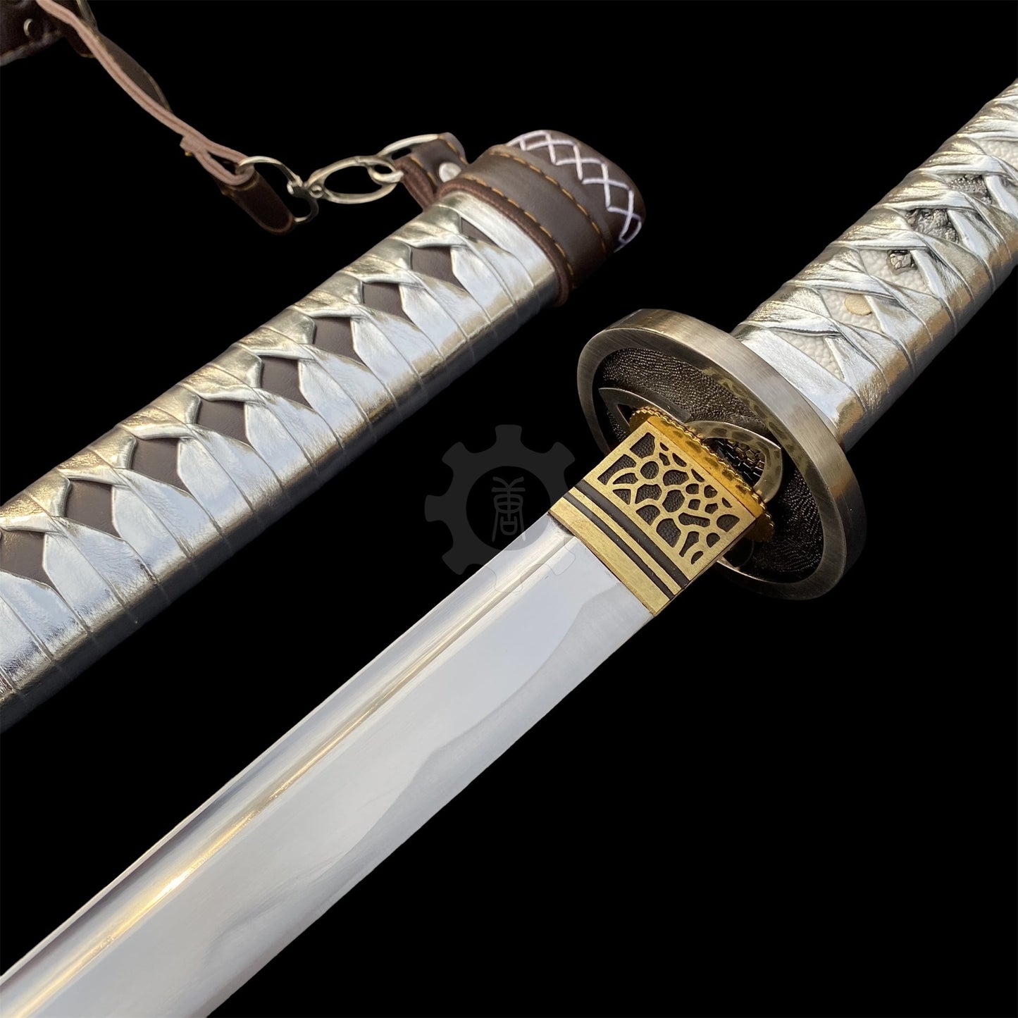 In-Real-Life Michonne Katana Samurai Blade Girl Katana Carbon Steel Version
