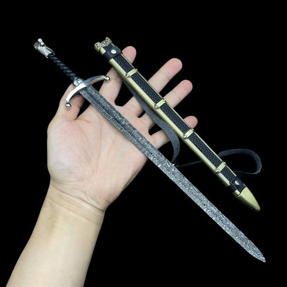 12 in 1 Ultimate Middle Ages Swords Miniature Craft For Display