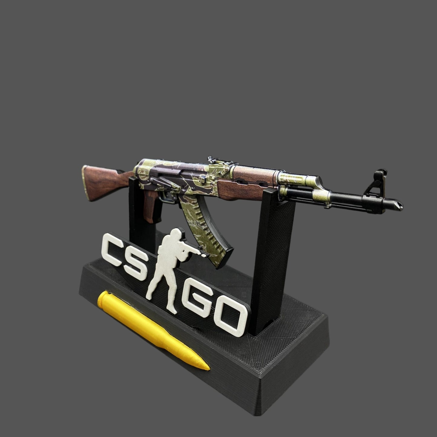 Mini AK-47 Jaguar Metal Model CS2 Game Collectible
