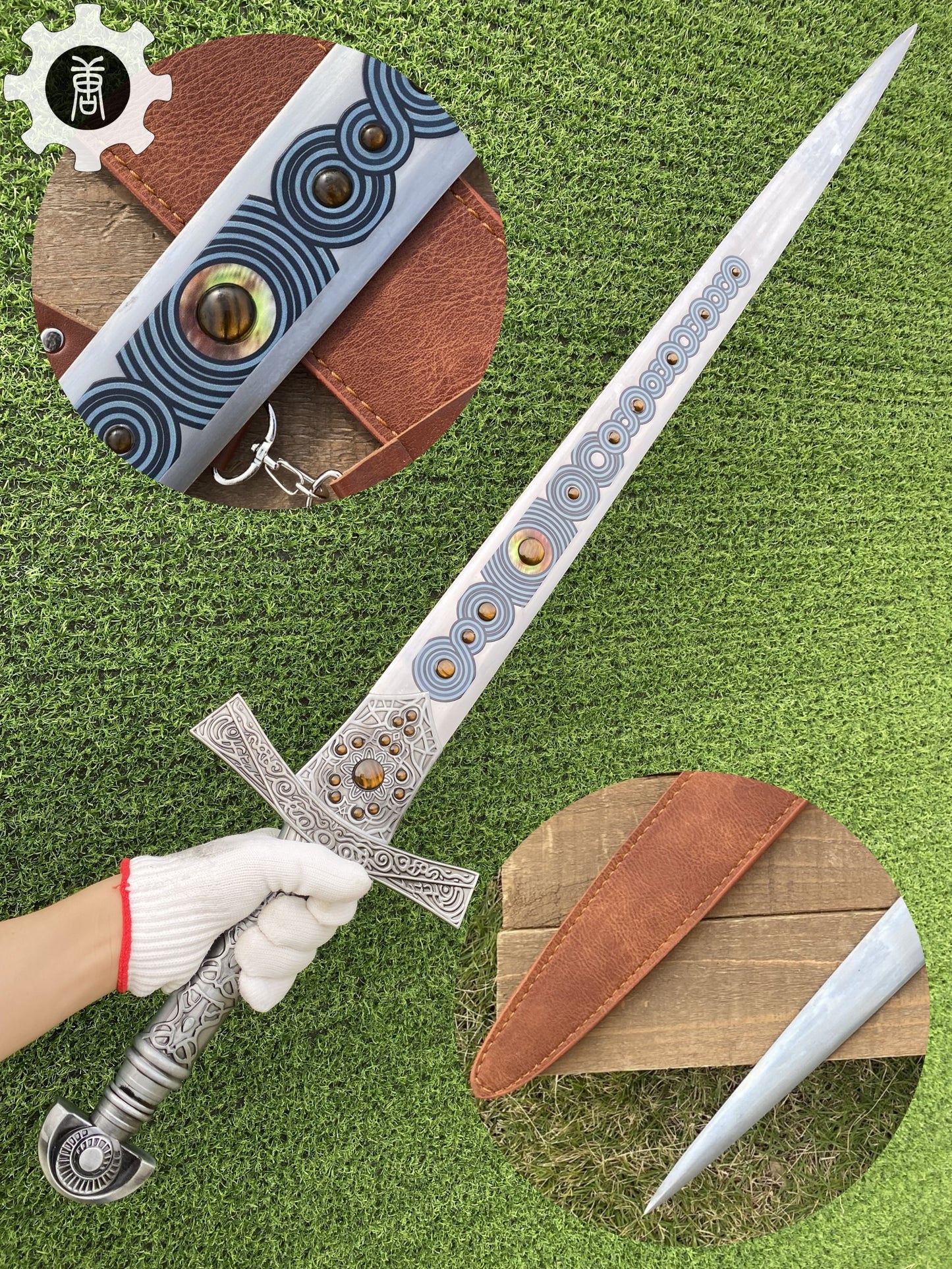 Miquellan Knight's Sword Life-Size Metal Replica