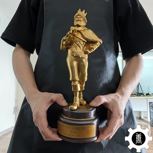 Mirage Heirloom Life-Size Shiny Trophy 3D Printed Replica