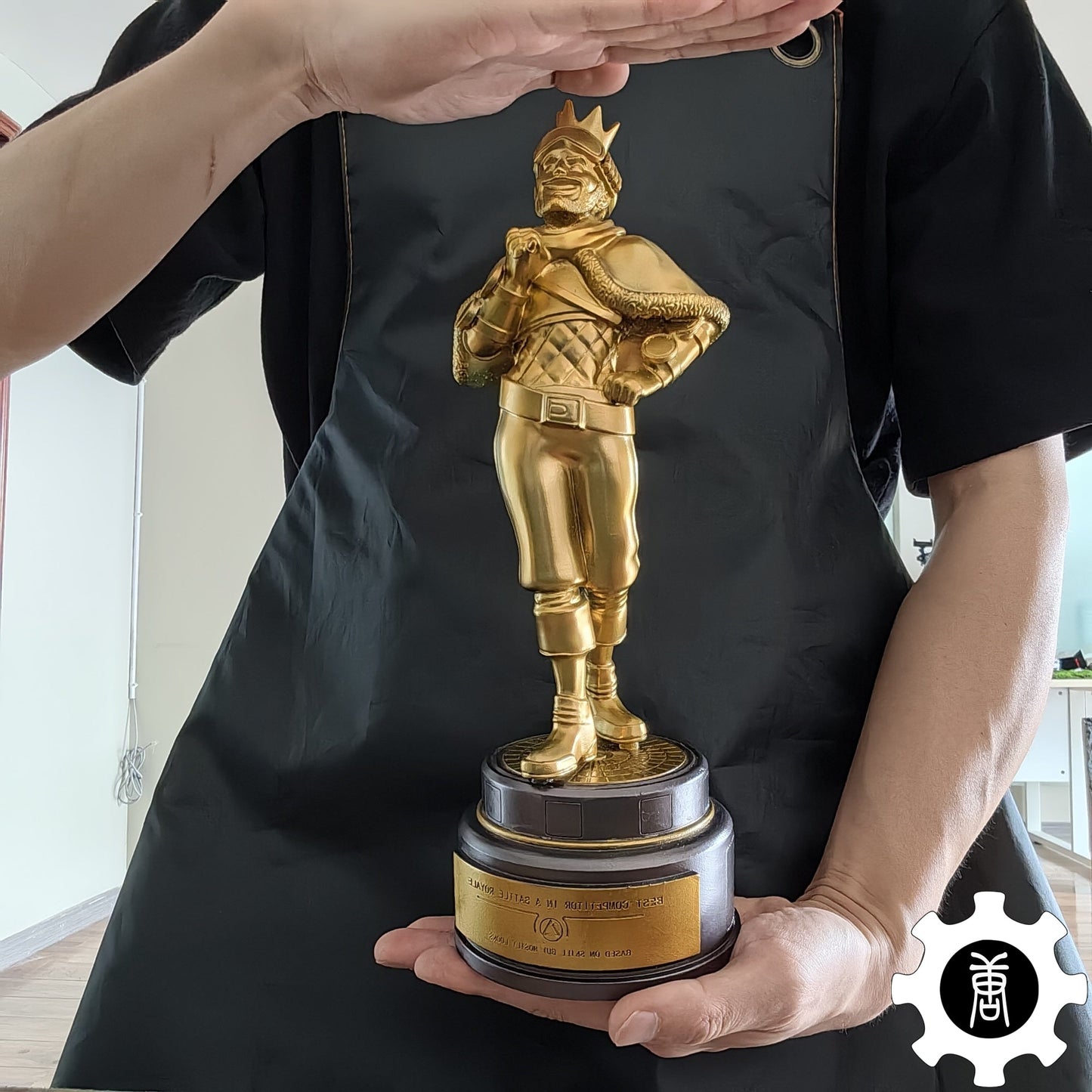 Mirage Heirloom Life-Size Shiny Trophy 3D Printed Replica