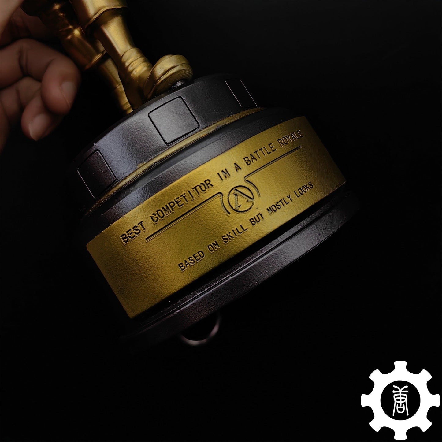 Mirage Heirloom Life-Size Shiny Trophy 3D Printed Replica