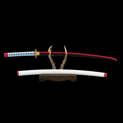 Kanroji Mitsuri Nichirin Sword Love Hashira Katana 1045 Carbon Steel Version