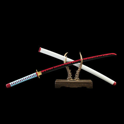 Kanroji Mitsuri Nichirin Sword Love Hashira Katana 1045 Carbon Steel Version