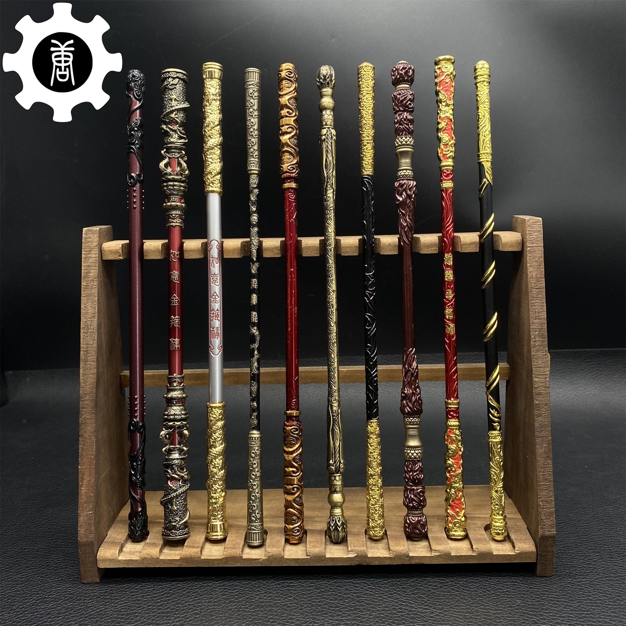 Metal Wukong Bar Monkey King Staff 8.7' Replica 10 In 1 Pack – Leones ...