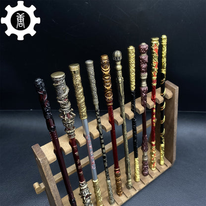 Metal Wukong Bar Monkey King Staff 8.7' Replica 10 In 1 Pack